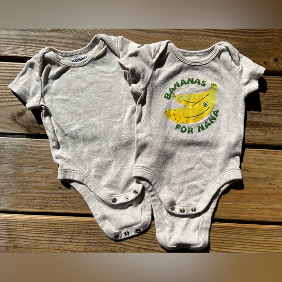 6 baby infant 3-6m onesies - garanimals, old navy & carters - Picture 4 of 10